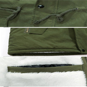 Nouvelle arrivée : parka longue rembourrée pour homme, veste d'hiver légère et chaude avec capuche - Product Image 3