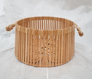 Handmade Bamboo <b>Storage</b> <b>Baskets</b> Seagrass Water Hyacinth Jute Wicker Plant <b>Basket</b> for Household Organization <b>Toy</b> Organizer - Product Image 4