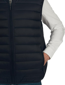 Chaleco Acolchado para Hombre, Nuevo, Moderno, Transpirable, de Lona, para Invierno, Diseño Personalizado, Estilo Casual, Servicio OEM, Gran Venta - Product Image 3