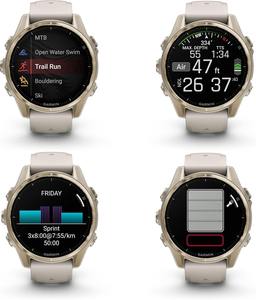 Reloj Inteligente GPS Multideporte Garmin Fenix 8 de 43 mm con Pantalla AMOLED y Cristal de Zafiro de Primera Calidad - Product Image 2
