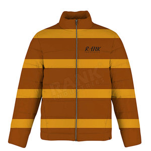 Veste matelassée pour homme avec finition lisse offrant une chaleur durable et un confort quotidien - Product Image 1