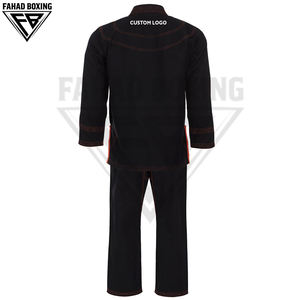 Trajes de Artes Marciales Ligeros, Transpirables y Duraderos con Costuras Reforzadas, Unisex, de Poliéster y Algodón, Kimono de BJJ con Frente Personalizable, Precio al por Mayor - Product Image 2