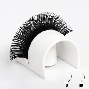 Charmlash Bandeja de Extensiones de Pestañas al por Mayor, Extensiones de Pestañas de Visón 0.02 D Curl, Varios Tamaños, Marca Privada, Logotipo Personalizado - Product Image 1