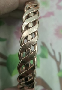 Wholesale Biomagnetic Solid <b>Copper</b> Magnetic <b>Bracelet</b> Fashion Health Energy Charm Jewelry - Product Image 2