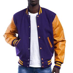 Stonefield Manufacturing Geometric Patchwork Stand Collar Varsity <b>Jacket</b>-100% Wool Hooded <b>Waterproof</b> Streetwear <b>Winter</b> Outerwear - Product Image 2
