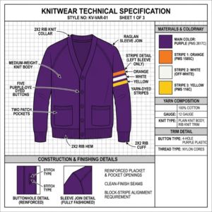 Cardigan pour homme personnalisé PV A&M avec broderie, logos en chenille, tricotage, coupe décontractée, cardigan HBCU, tricoté en acrylique - Product Image 6