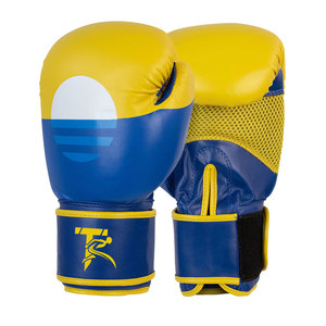 Guantes de Boxeo Sanda de Entrenamiento con Logotipo Personalizado de Buena Calidad, Cuero Resistente, Ligeros y Ecológicos - Product Image 1