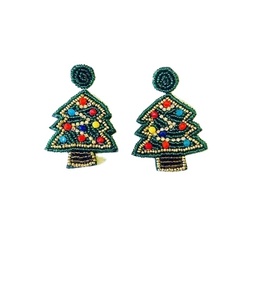 Boucles d'oreilles pendantes de haute qualité en forme de fleur, plaquées or, perles, style bohème, élégantes, fantaisie, bijoux de fête, cadeaux pour femme - Product Image 4