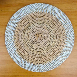 Best Seller Set Rattan Placemat Decoration On the <b>Table</b> 2026 - Product Image 4