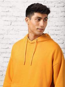 เสื้อฮู้ดผู้ชายสีพื้น ผ้าเฟรนช์เทอร์รี่ 100% คอตตอน กันยับ พิมพ์ลายดิจิทัล แขนยาวปกติ ใส่ได้ในฤดูใบไม้ผลิ - Product Image 5