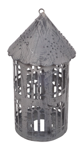 Casa para Pájaros de Lámina de Hierro Galvanizado Hecha a Mano y Personalizada, Adorno Navideño - Decoración Moderna y Ecológica para el Hogar - Product Image 3