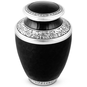 Handcrafted Green <b>Marble</b> Finish Aluminium Cremation Urn For Human Ashes <b>Large</b> Decorative Funeral Memorial Urn With Secure - Product Image 2