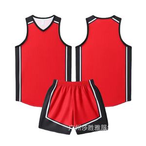 Conjunto de camisa de baloncesto para adultos y estudiantes Ropa de equipo de competición Camisa y pantalones cortos Ropa deportiva de fitness - Product Image 6
