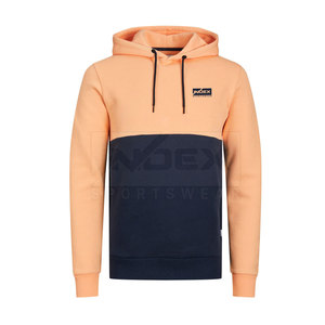 Sudadera con Capucha para Hombre, Diseño Color Block, Corte Regular, Felpa de Algodón, Estilo Casual para Otoño, con Bolsillo Frontal con Logotipo - Product Image 1