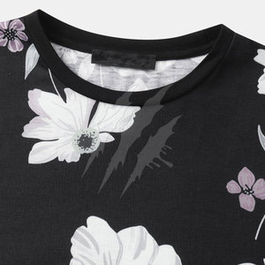 T-shirts en coton surdimensionnés pour hommes, design personnalisé, sublimation intégrale, qualité professionnelle - Product Image 3