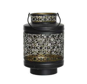 Lanterne à bougie en métal en fer personnalisée de haute qualité Vente en gros Maison et jardin Pots décoratifs de Noël et du Ramadan Taux bon marché - Product Image 1