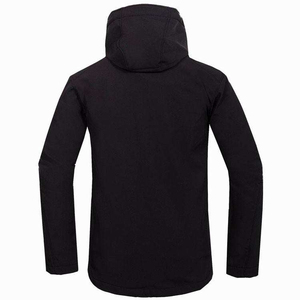 เสื้อแจ็คเก็ตแบบมีฮู้ด ลายพราง กันน้ำ มีซิป บุขนฟลีซอุ่น น้ำหนักเบา พิมพ์ลาย สำหรับฤดูร้อน แบบบาง ใส่ได้สองด้าน ผ้าแคนวาสเนื้อนุ่ม - Product Image 2