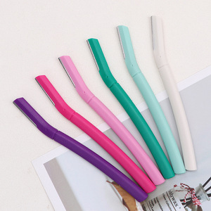 Kit de Depilación Facial Portátil y Plegable para Mujer, Maquinilla de Afeitar para Cejas, Recortador de Vello Facial - Product Image 4
