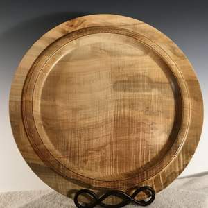 Plato de Servicio Moderno de Metal y Madera Hecho a Mano para Bodas, 100 Unidades, Personalizable, Desechable, Precio Bajo - Product Image 1