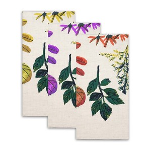 100% OEM Personalized Printed Design Cotton Kitchen Towel Beautiful leaf pattern soft quality kitchen towel. - Product Image 6