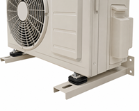 Support anti-vibration en caoutchouc pour unité extérieure de climatiseur mini-split, condenseur HVAC, amortisseur de chocs, patin de fixation