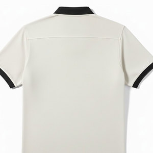 Camiseta Polo de Algodón para Hombre, Corte Ajustado, Manga Corta, Tejido Transpirable y Suave, Informal, Elegante, para Uso Diario de Verano - Product Image 4