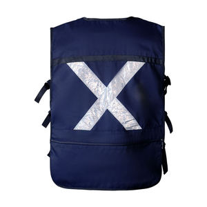 Custom Logo High Visibility Traffic Safety Vest Construction <b>Worker</b> Roadway Work Security Night Safety Clothing - Product Image 4