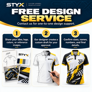Camiseta de Carreras de Karts Personalizada para Hombre, Sublimada, para Equipo de Motorsport, de Secado Rápido, Ropa para Club de Karting, Venta al Por Mayor OEM - Product Image 6