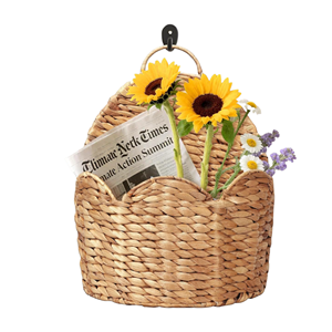 Wholesale Water Hyacinth Wall Hanging <b>Basket</b>, Water Hyacinth Hanging <b>Basket</b>, Decorative Flower <b>Basket</b> For Indoor From Vietnam - Product Image 3