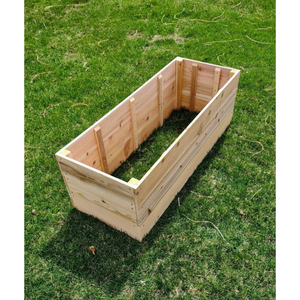 Wholesale Outdoor Raised Wooden <b>Garden</b> Bed Elevated <b>Planter</b> Box V-Shape Standing Flower & <b>Vegetable</b> Bed for Balcony Gardening - Product Image 6