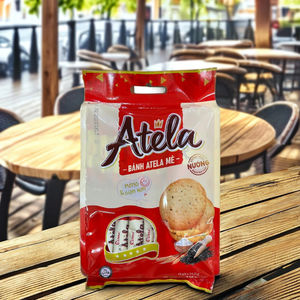 HALAL ISO ATELA Sésamo Crispy Crackers 228G Salado Dulce Sabor Bolsita Caja Embalaje FMCG Producto Vietnam Buen Precio - Product Image 1