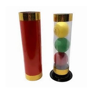 Tubo de Transformación de Sedas en Bolas, Truco de Magia, Plástico Multicolor - Product Image 1