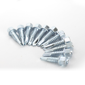 PDC Hex Head Self-Drilling <b>Screws</b> Carbon Steel Zinc/<b>Galvanized</b>/Phosphate Metric/Inch Class 8 Grade Customizable Length Grade - Product Image 5