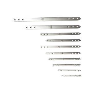 Plaques de fixation biologiques professionnelles 3,5 mm / 180 mm / 220 mm, plaques de fixation en acier inoxydable, implants vétérinaires - Product Image 1