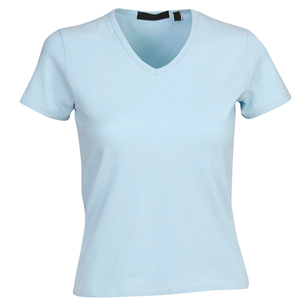 Camisetas Casuales de Alta Calidad con Cuello en V, Tallas Grandes, Ecológicas, Elásticas, con Logotipo Personalizado, Corte Ajustado, Hechas en Pakistán, Servicio OEM - Product Image 5