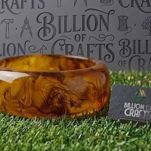 Resin Wide Round Bangles Handmade Designer Fashion Jewelry Bracelet for Party & Wedding Occasions - Product Image 4