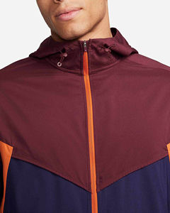 <b>Men's</b> Winter Thick Hooded Quilted <b>Jacket</b> Filling Waterproof Breathable Quick Dry Zipper Closure for <b>Cycling</b>/Running OEM Service - Product Image 3