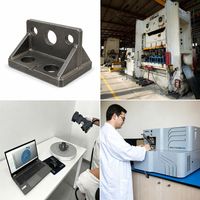 Pièces d'emboutissage structurel sur mesure pour navires, pressage à chaud 800T, plaque épaisse en acier AH36, fabricant et fournisseur OEM pour le secteur maritime