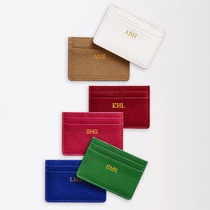 Portefeuille porte-cartes en cuir PU uni CROSS FAB, unisexe, doublure satinée, blocage RFID, fermeture ouverte, longueur courte - Product Image 6