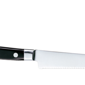 Couteau à pain professionnel à lame dentelée en acier inoxydable, manche ergonomique pour trancher le pain, les gâteaux, les pâtisseries et les produits de boulangerie - Product Image 4