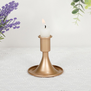 Porte-bougie antique d'inspiration vintage pour la décoration de la salle à manger, du salon et de la chambre à coucher - Product Image 5