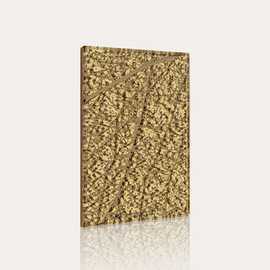Hoja estampada personalizada | Arte de agua arenado antiguo gráfico Vidrio de arte antiguo interior para uso doméstico - Product Image 2