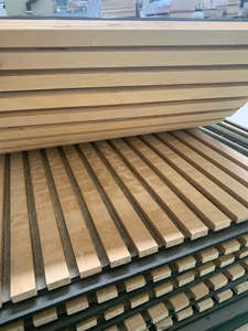 Paneles de Pared Modernos 3D de Madera Sólida y MDF Ecológicos Insonorizantes con Fibra de Poliéster para Dormitorios, Oficinas y Espacios Comerciales - Product Image 6