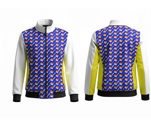 <b>Men</b>’s Custom Full Sublimation <b>Track</b> <b>Jacket</b> Running and Fitness Wear Warm Breathable Quick Dry | Sizes <b>Men</b> Women Youth - Product Image 1