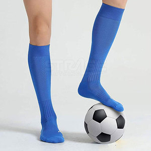 Match Performance Youth American Football <b>Socks</b>-<b>Knee</b> <b>High</b> Cotton Blend Eco-Friendly Stretch Knit Texture & Supportive Cuff - Product Image 3