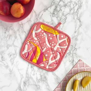 100% Pure Cotton Customized Kitchen Pot Holder with Trendy Printed Design & Durable Finish - Product Image 1
