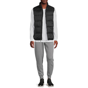 Chaleco Acolchado para Hombre, Diseño Premium, Protección Contra el Viento, Color Único, Fabricante al por Mayor - Product Image 2