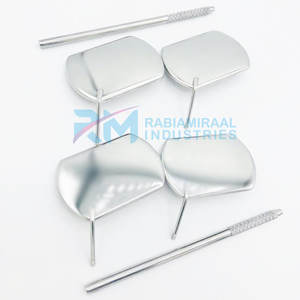 Silver Shiny Stainless Steel <b>Square</b> Shape Eyelash Extension <b>Mirror</b> / Lash <b>Mirror</b> Private Label Professional Beauty Tool - Product Image 2