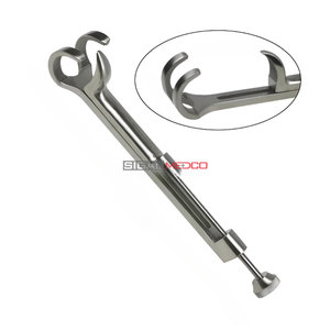 Pince à os orthopédique Lambert Lowman de haute qualité, instrument chirurgical de maintien osseux en acier inoxydable réutilisable de précision - Product Image 1