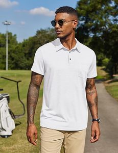 Camiseta Polo de Manga Corta para Hombre, Fabricante de Marca Privada, OEM, ODM - Product Image 3